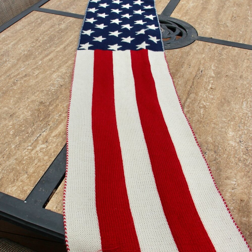 Stars and strips scarf